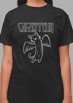 Camiseta Cat Zeppelin Unissex - comprar online