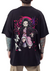 CAMISA OVERSIZED - NEZUKO - Demon Slayer