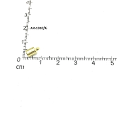 ( AR-1818/G ) Capuchon Metal Dorado 5*7 MM