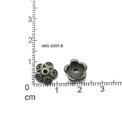 ( ARG-6397/B ) Calotas Metal Peltre 8 MM X 20 UNIDAD