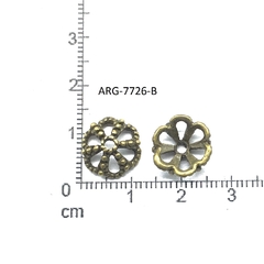 ( ARG-7726/B ) Calotas Metal Bronce 8 MM X 20