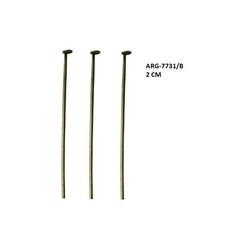 (ARG-7731/B) ALFILER CON TOPE 2 CM BRONCE x 25GRS