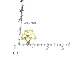 ( ARG-7740/G ) Calotas Metal Dorado 12 MM X 20 UNIDAD
