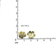 ( ARG-7744/G ) Calotas Metal Dorado 12 MM X 20 UNIDAD