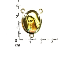 Dijes Religioso Niquel Con Dome X 5 Unidad ( ARG-10116/11N ) - Las  Perlas