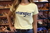 T Shirt Wrangler Amarelo Florescente e Azul Marinho WF800
