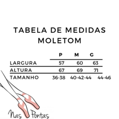 Moletom Nas Pontas - Nas Pontas - Loja de Produtos de Ballet e Dança