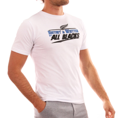 Remera All Blacks History Blanca - comprar online