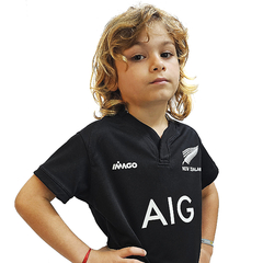 Camiseta Nueva Zelanda All Blacks Niños - comprar online