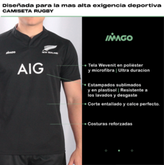 Camiseta Nueva Zelanda All Blacks #405 - tienda online