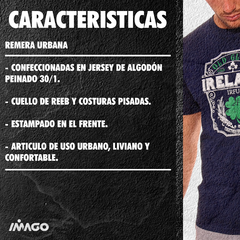 Remera de Algodon All Blacks From New Zealand - Imago Deportes