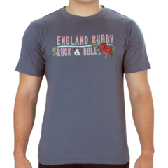 Remera England Gris Topo