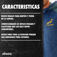 Buzo All Blacks Azul y Gris - Imago Deportes