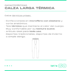 Imagen de Conjunto Térmico - Camiseta y Calza Larga Hombre