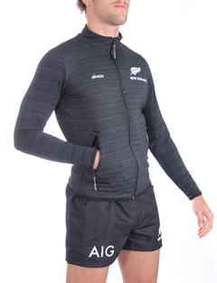 Campera deportiva All Blacks negra - comprar online