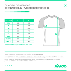 Remera Microfibra Argentina modelo Imago - Imago Deportes