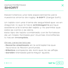 Short de Argentina lateral estampado modelo Imago - comprar online