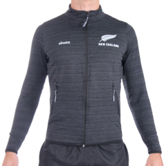 Campera deportiva All Blacks negra