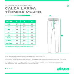 Conjunto Térmico - Camiseta y Calza Larga Mujer - tienda online