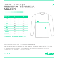 Conjunto Térmico - Camiseta y Calza Larga Mujer - Imago Deportes