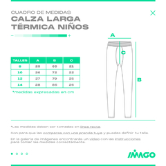 Imagen de Conjunto Térmico Niños - Camiseta y Calza larga