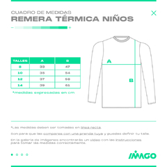 Conjunto Térmico Niños - Camiseta y Calza larga - tienda online