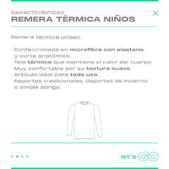 Imagen de Camiseta Térmica Niños Blanca