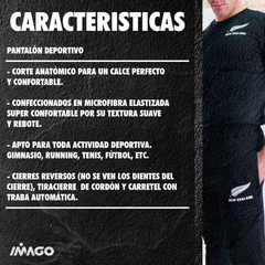 Pantalon Jogger All Blacks Stretch - Imago Deportes