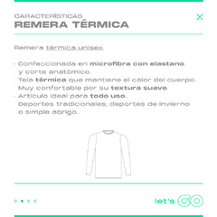 Conjunto Térmico Niños - Camiseta y Calza larga - comprar online