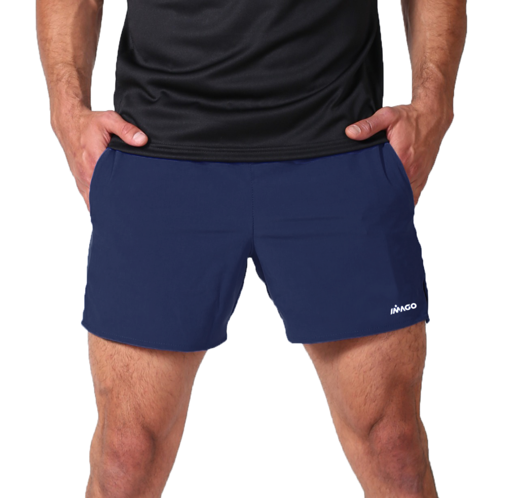 Short deportivo online azul marino