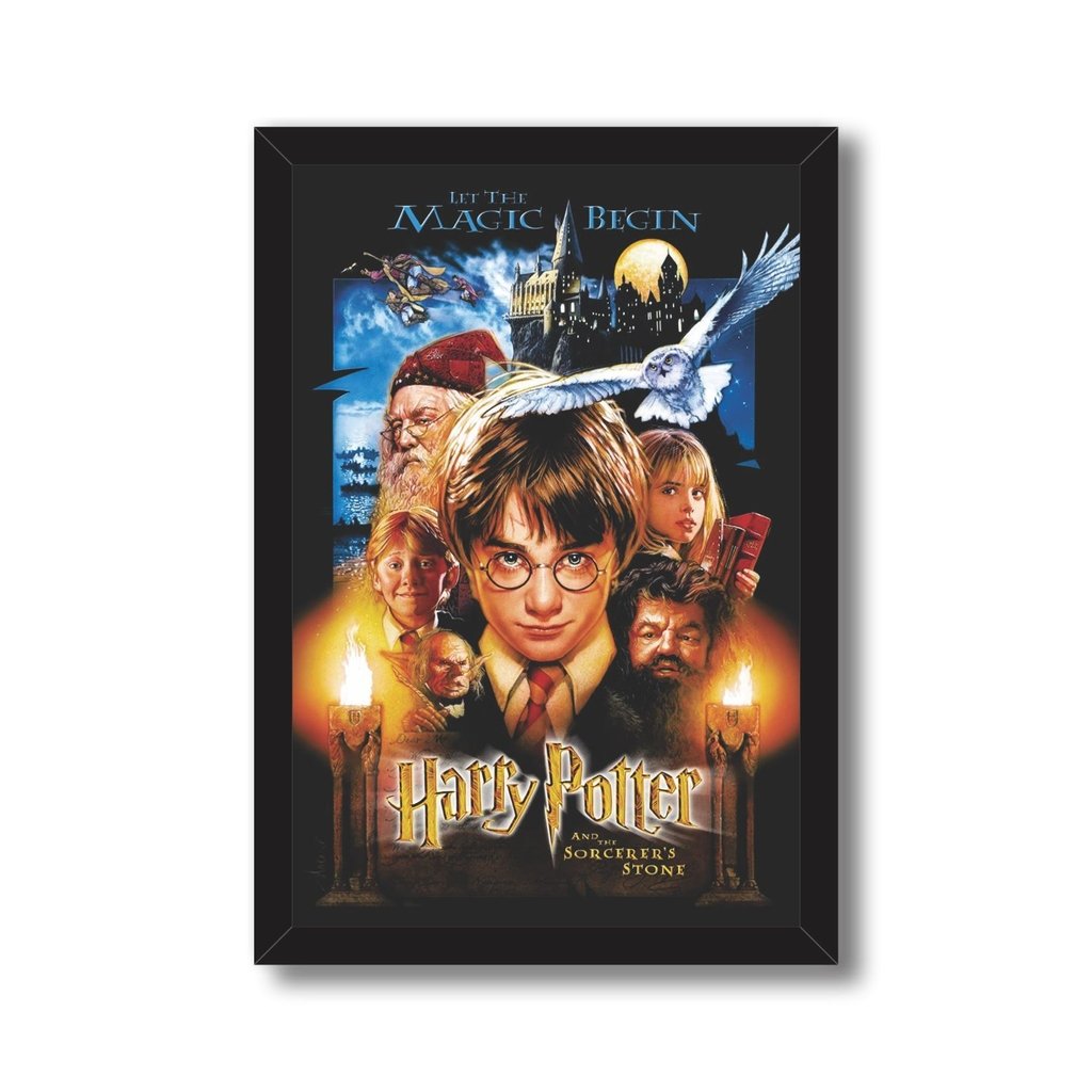 Quadro Feitiços: Harry Potter - Wall Street Poster - Toyshow Tudo