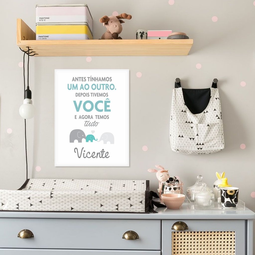 Quadros com nome eloa  Compre Produtos Personalizados no Elo7