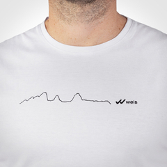 REMERA HOMBRE OUTLINE / BLANCA - WEIS