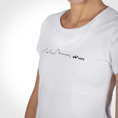 REMERA MUJER OUTLINE / BLANCA - WEIS