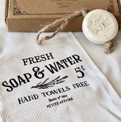 Guest towel & soap en internet