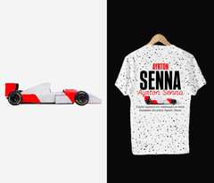 Camiseta Branca Senna edição limitada - comprar online