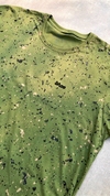 Edição Folhas Camiseta verde Oliva