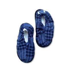 Pantuflas Copo de Nieve Azul - comprar online
