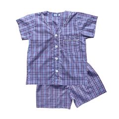 Pijama Camisa Tomillo Azul - comprar online