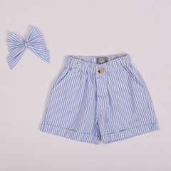 Short Ines Raya Celeste - comprar online