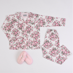 Pijama Camisa Martineta Rosa - comprar online