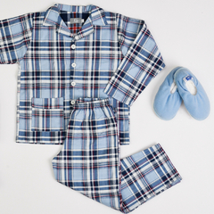 Pijama Camisa Tonocote Celeste - comprar online