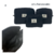 PREVENTA PARA ENTREGAR A PARTIR DEL 20/01 - Travel Set X 4 Black - tienda online