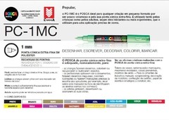 POSCA 1MC - BRANCA (0,7mm) - comprar online