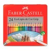 ECOLÁPIS GRIP 24 CORES - FABER CASTELL