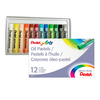 KIT GIZ PASTEL OLEOSOS 12 CORES - PENTEL - comprar online