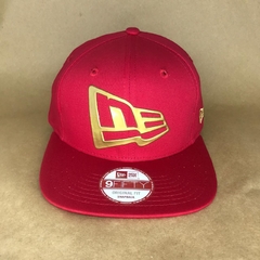 BONÉ NEW ERA SNAPBACK - LOGO BRANDED VERMELHO - comprar online