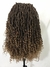 Imagem do Peruca Lace Front 13x4 Trança Micro Locs Curl 22" - T4/2027 Mel