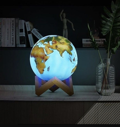 Lámpara Planeta Tierra 3D en internet