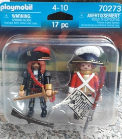 Playmobil DUO PACK pirata + soldado 70273
